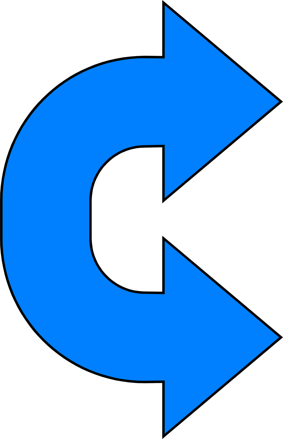 958x1484 Clip Art Curved Arrow Clip Art