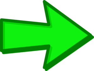 299x228 Green Arrow Green Clip Art