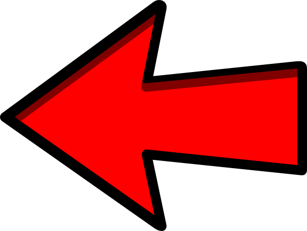 600x452 Clipart Arrow Left Red Arrow Clip Art