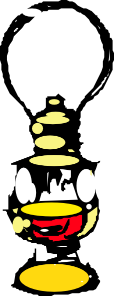 228x589 Kerosene Lamp Clip Art Free Vector 4vector