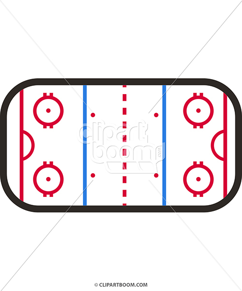 500x600 53 Hockey Clipart Clipart Fans