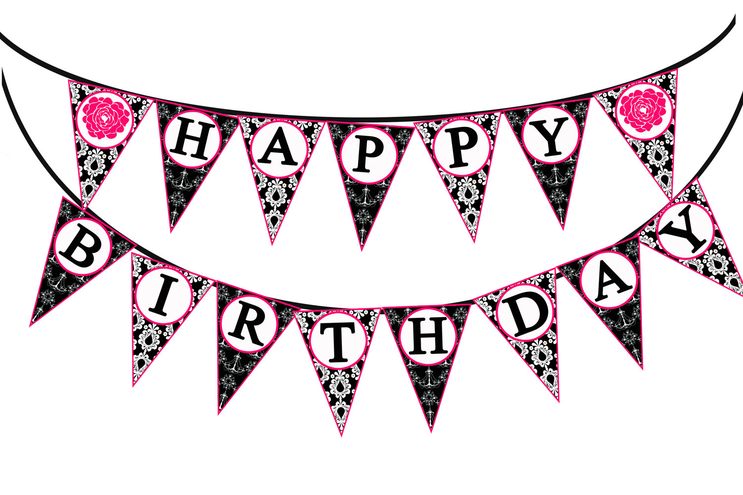 1500x1000 Happy Birthday Banner Clip Art Free Collection Download
