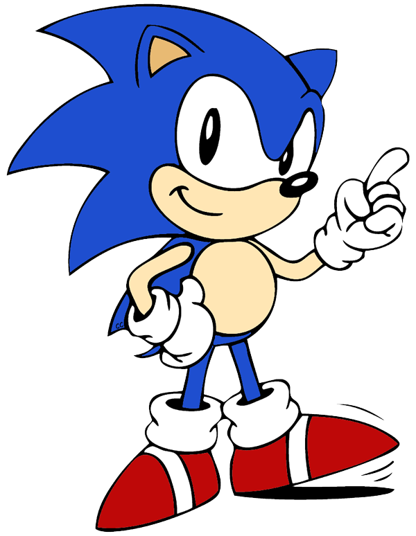 600x774 Sonic Clipart Sonic The Hedgehog Clip Art Cartoon Clip Art History