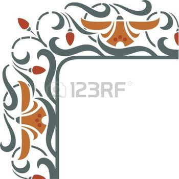 350x350 Art Nouveau Lily Stock Photos, Pictures, Royalty Free Art Nouveau
