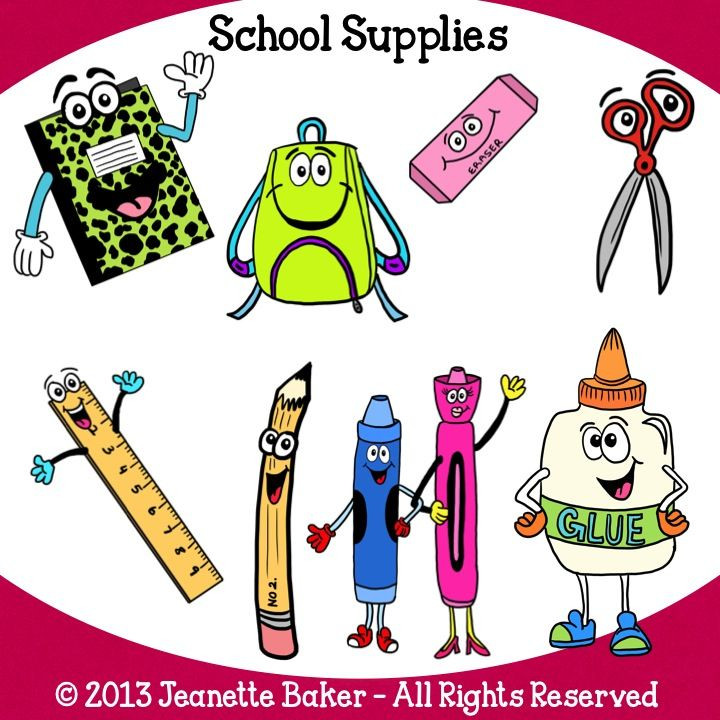 720x720 Clipart Of Art Supplies 940 Best School Clipart Images