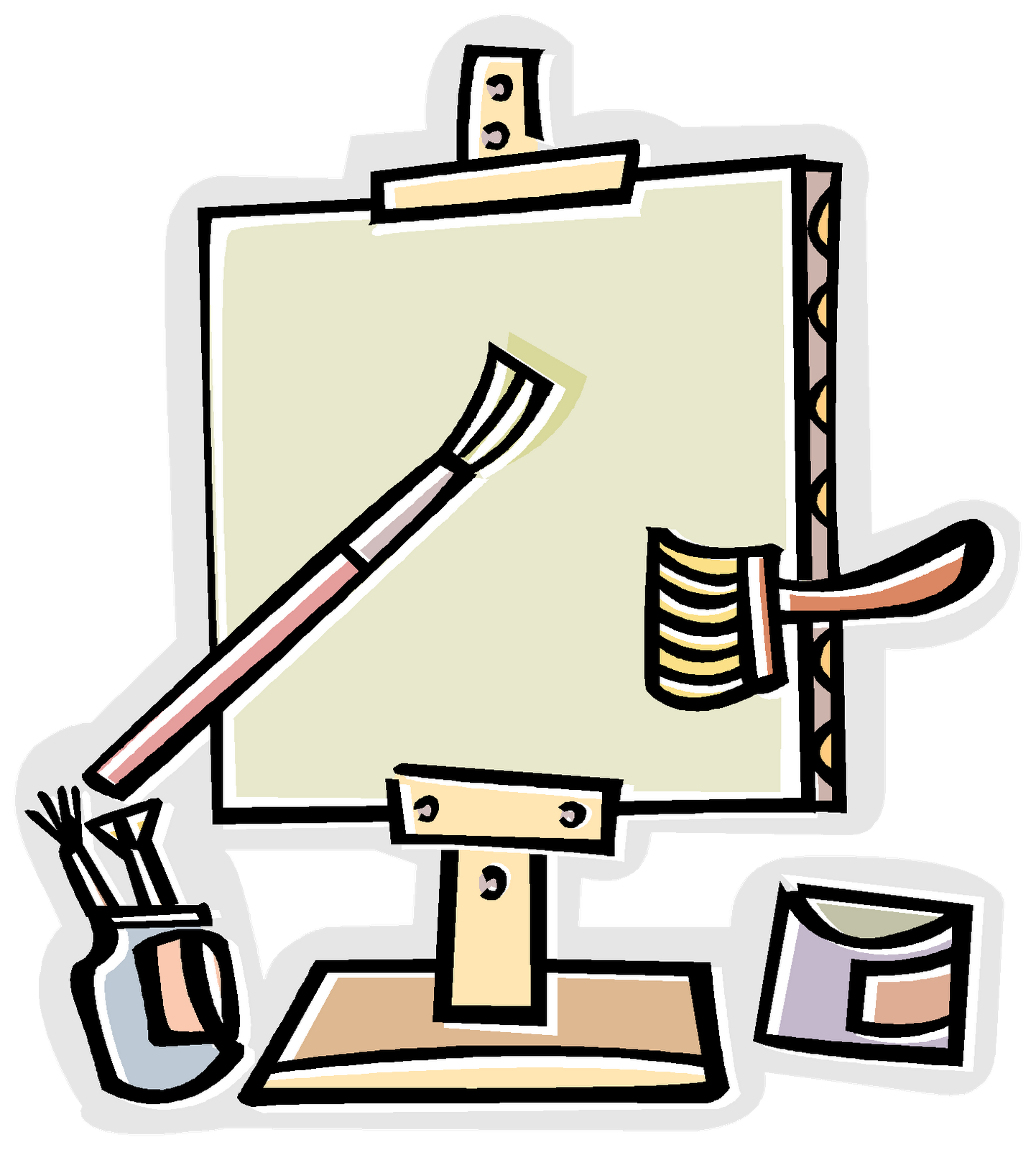 1442x1600 Picture Of Art Supplies