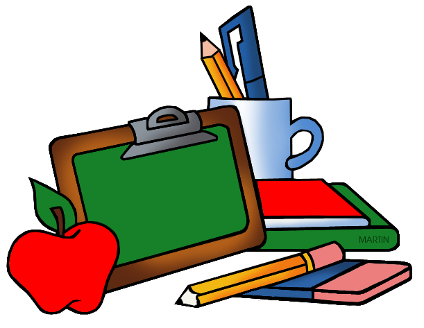 611x473 School Supplies Education Clip Art