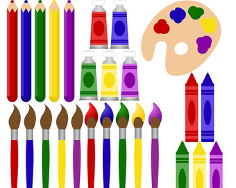 340x270 Art Supplies Clip Art, Clipart Panda