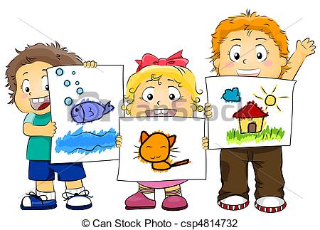 450x323 Artwork Clipart Kid Artworks Illustration Featuring Kids