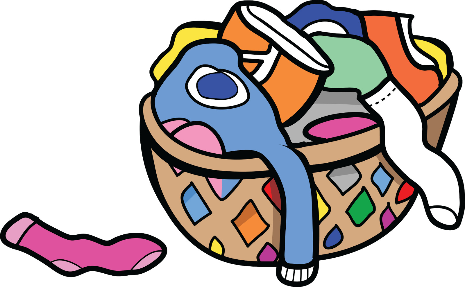 1600x988 Pretentious Laundry Basket Clip Art Clothes Hamper Cliparts Free