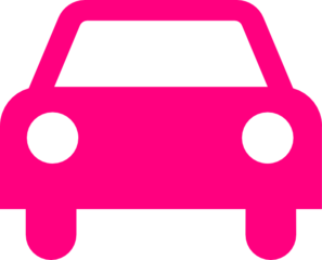 297x240 Pink Car Clip Art