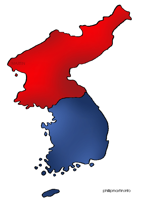459x648 Asia Clip Art By Phillip Martin, Korea