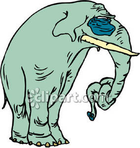 284x300 Clipart Elephant Sad Amp Clip Art Elephant Sad Images