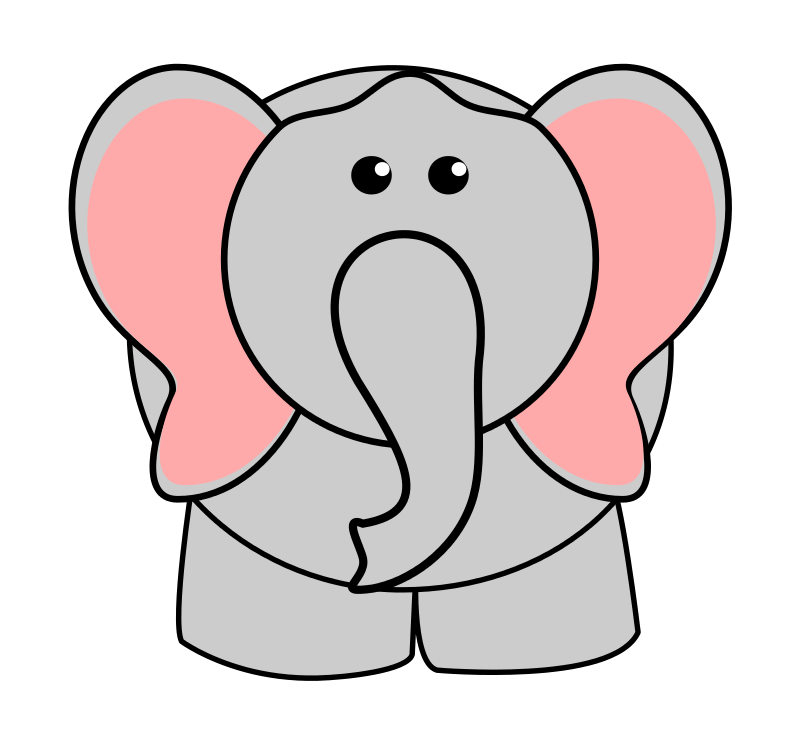 800x745 Elephant Clip Art 5 Clipartcow