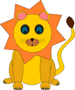 252x300 Toy Lion Clip Art