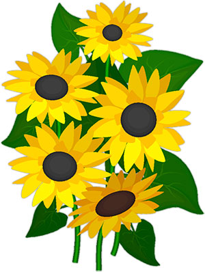 300x398 Thanksgiving Clipart Sunflower