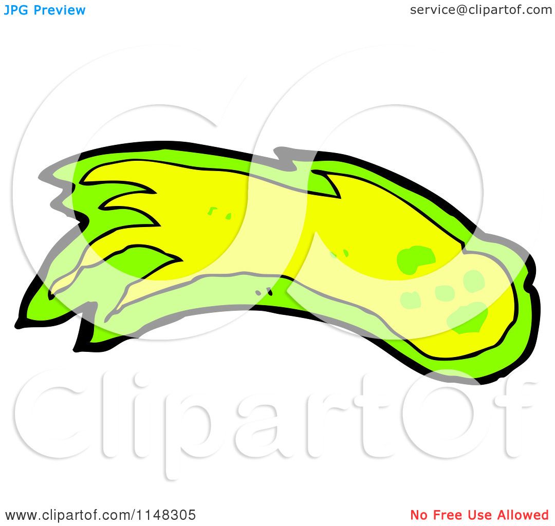 1080x1024 Cartoon Of A Shooting Green And Yellow Fireball Or Asteroid