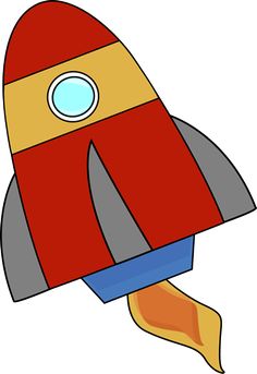 236x343 Free Clip Art Of A Cute Red Retro Space Rocket Sweet Clip Art
