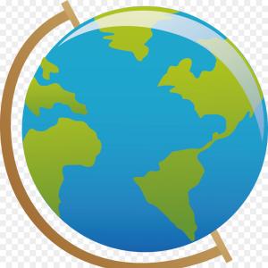 300x300 Glowing Planet With Asteroid Belt On Transparent Background Vector