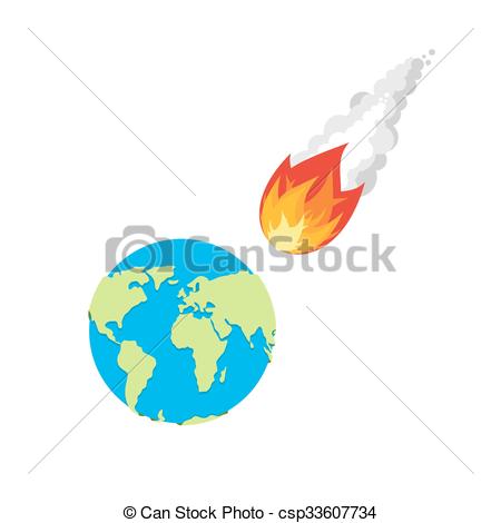 450x470 Asteroid Clipart Earth