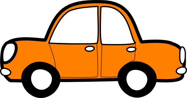 600x314 Orange Car Clip Art Eskay
