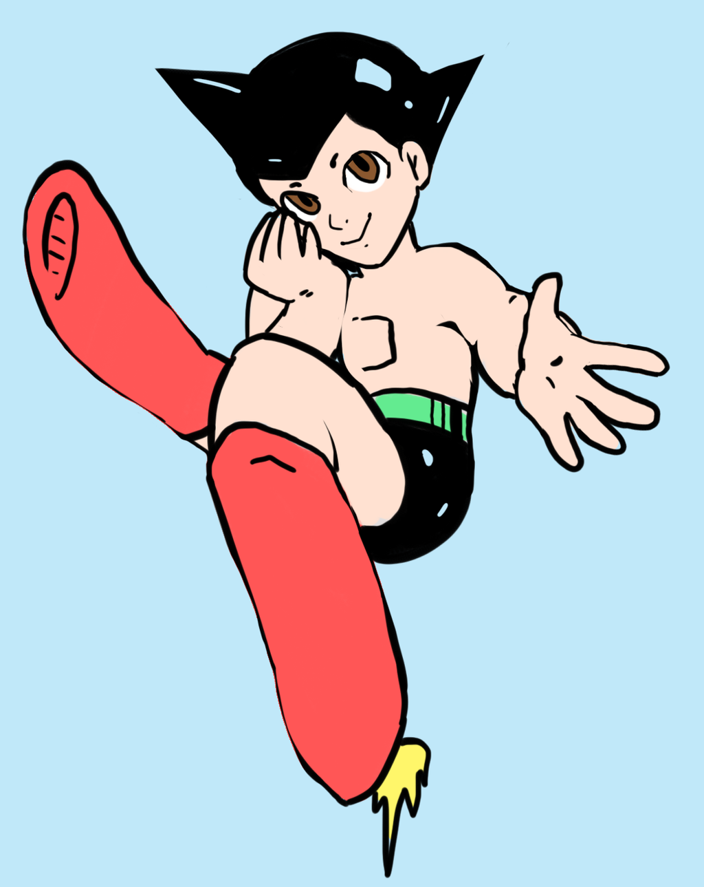 1024x1289 Astro Boy Color Version By Lightlabs