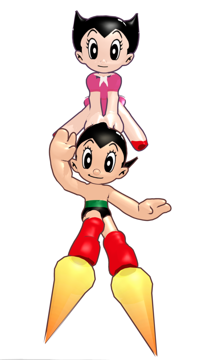 692x1153 Mmd Astro Boy Dash Uran 3d Model Dl1.0 By 495557939