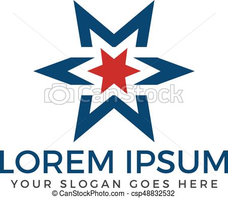 450x391 Star Vector Logo Design. Leader Boss Star, Winner, Star Vectors