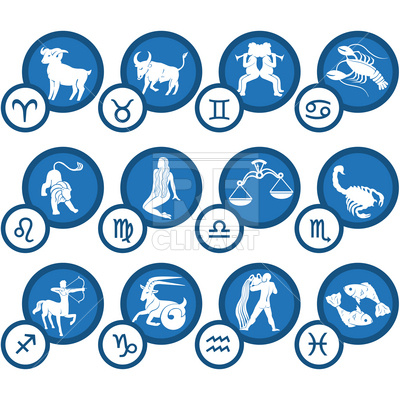 400x400 Zodiac Signs And Symbols Vector Image Vector Artwork Of Signs
