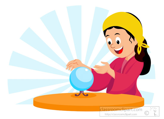 550x400 Astrology Clipart Astrologer With Crystal Ball Clipart 615