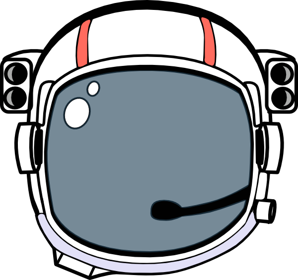 600x565 Astronaut Helmet Clip Art