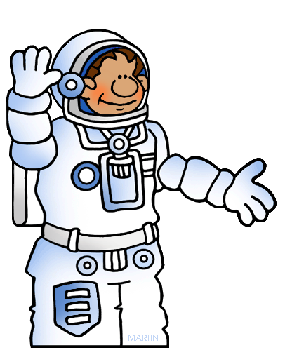 406x509 Outer Space Clip Art By Phillip Martin, Astronaut