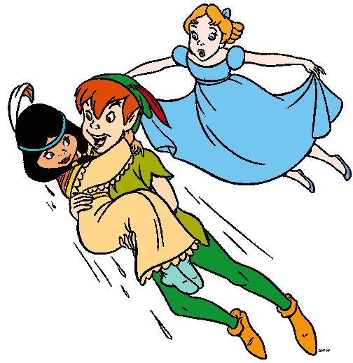 504x519 Lost Boys, Tiger Lily, Indian Chief Clip Art Image