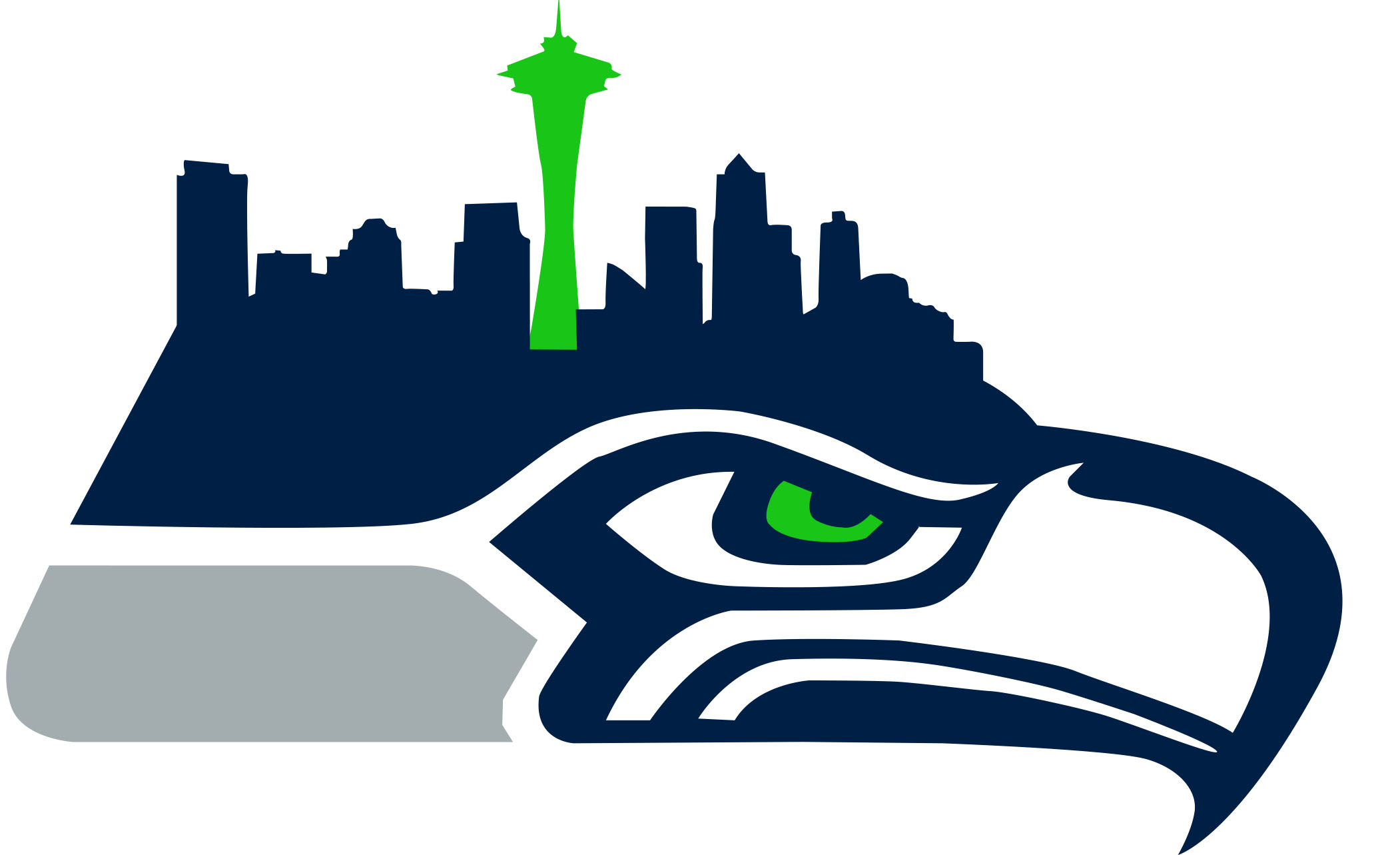 2102x1283 Collection Of Seahawks Clipart High Quality, Free Cliparts