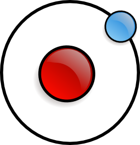 288x298 Atom Clip Art Free Vector 4vector