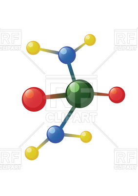 283x400 Atom Model Royalty Free Vector Clip Art Image