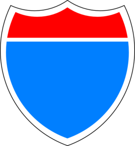 276x297 Blank Interstate Sign (Larger) Clip Art Audi Amp Toy Car Party