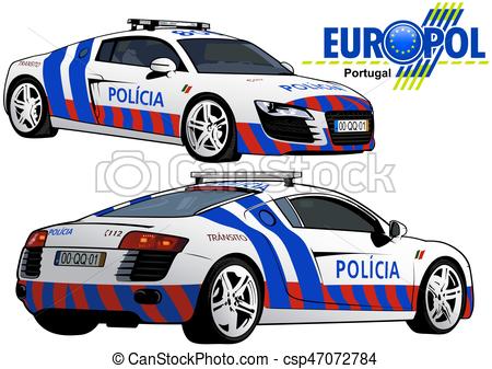 450x337 Portugal Police Car