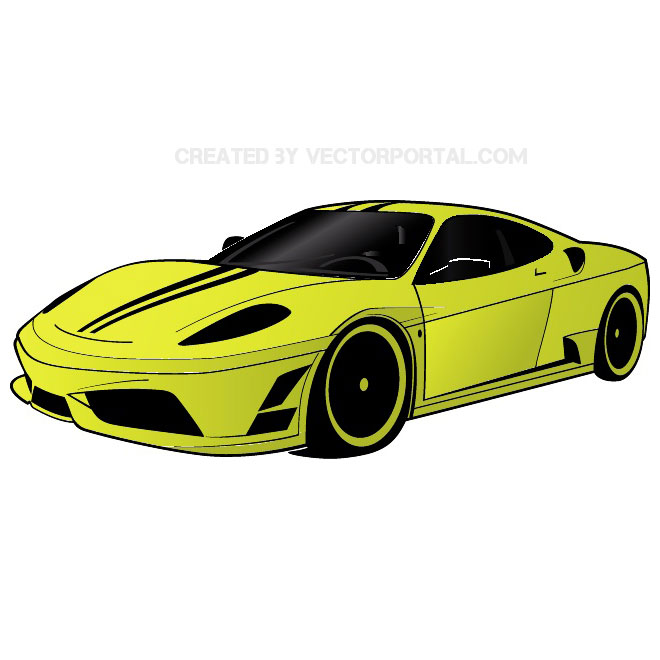 660x660 Red Audi R8 Free Vector 123freevectors