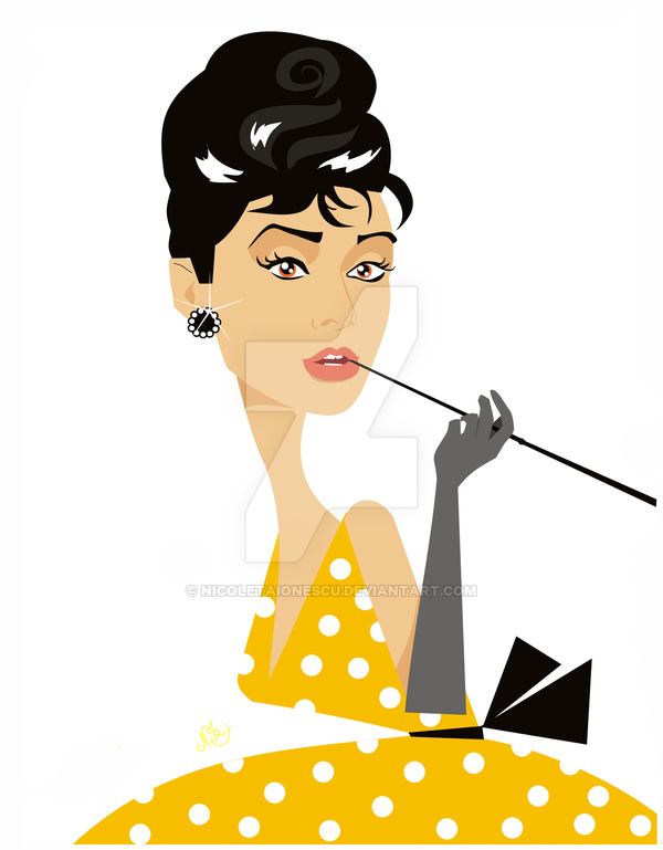 600x769 Audrey Hepburn By Nicoletaionescu