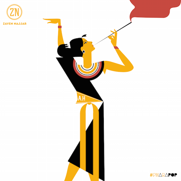 600x600 Audrey Hepburn, Other Pop Culture Icons Imagined As Colorful