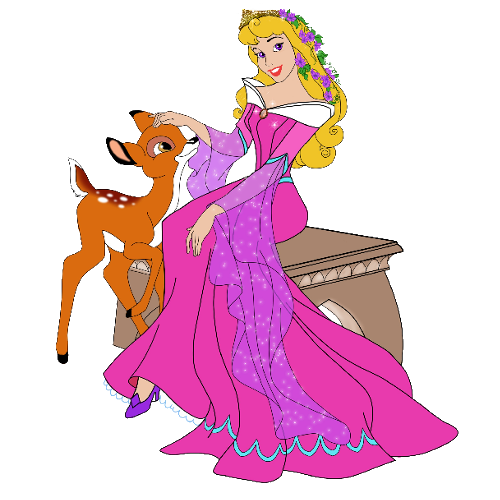 500x500 Princess Aurora Disney Clipart