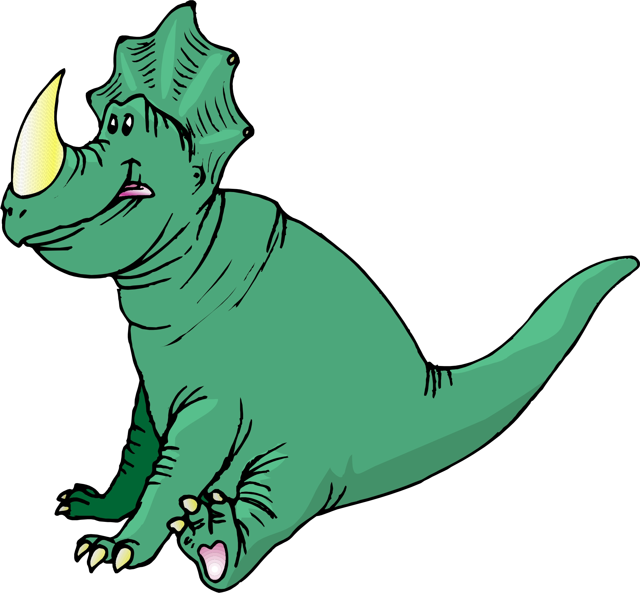 2159x2001 Triceratops Clipart Scary Dinosaur