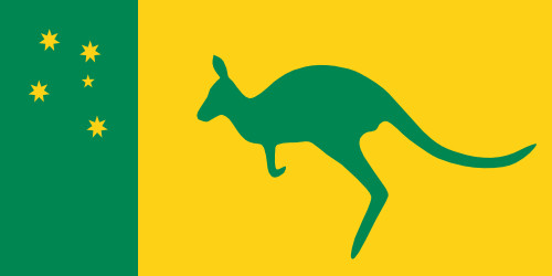 500x250 Launching Australian Flag Colors 16802 Sporturka Australian Flag