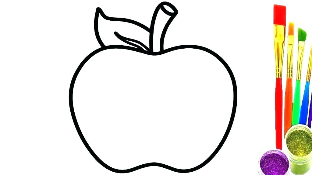 1024x576 Apples Coloring Page Coloring Pages Of Apples Apples Coloring