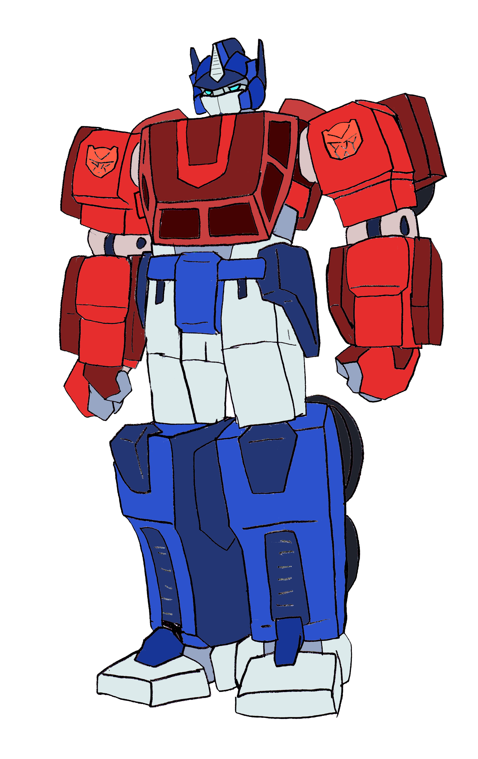 1600x2538 Optimus Prime In The 40s Robot Mode By Nickonplanetripple