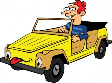 425x317 Free Download Of Cartoon Car Vector Graphics And Illustrations