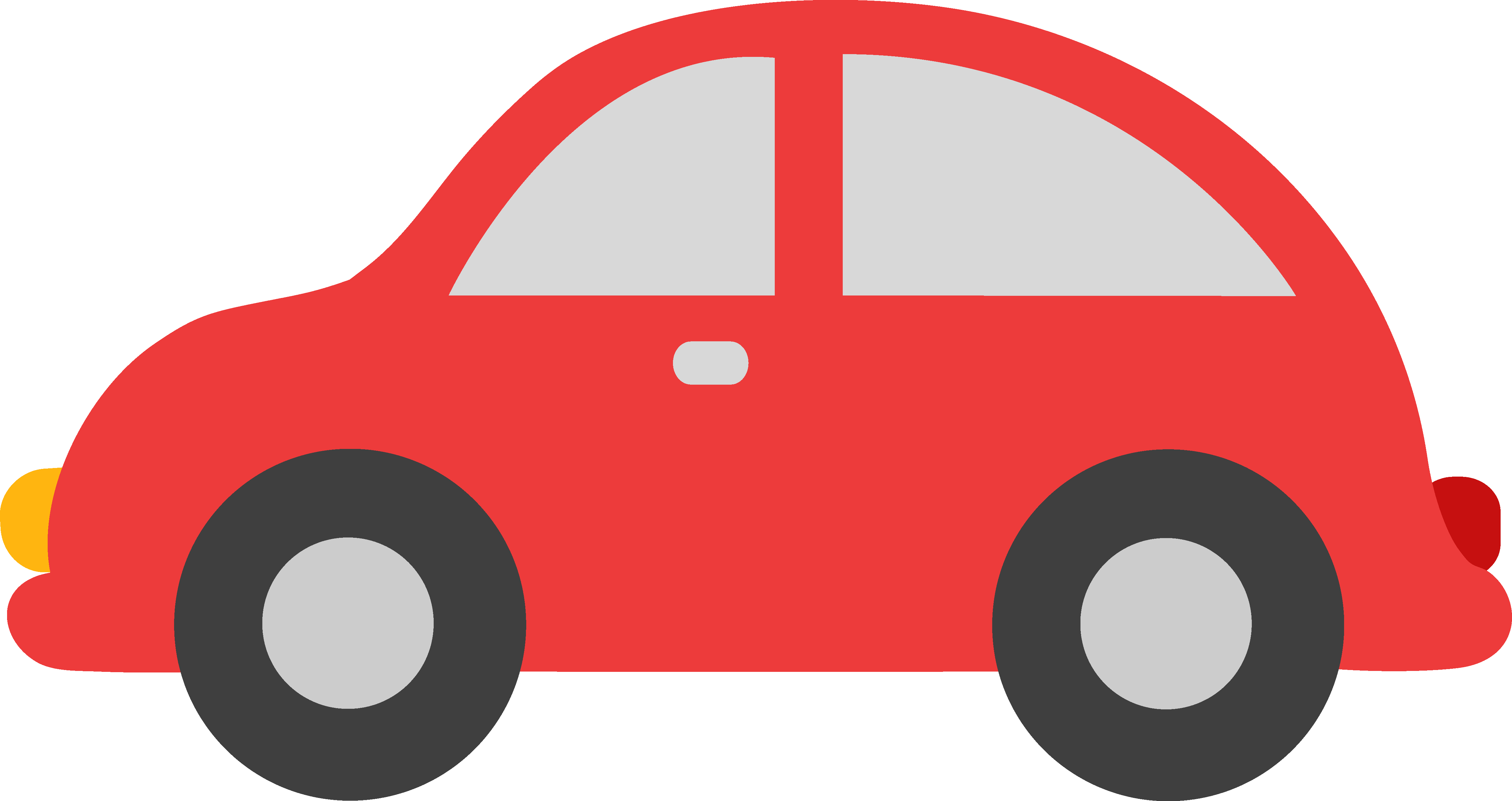 4916x2605 Red Toy Car Clipart