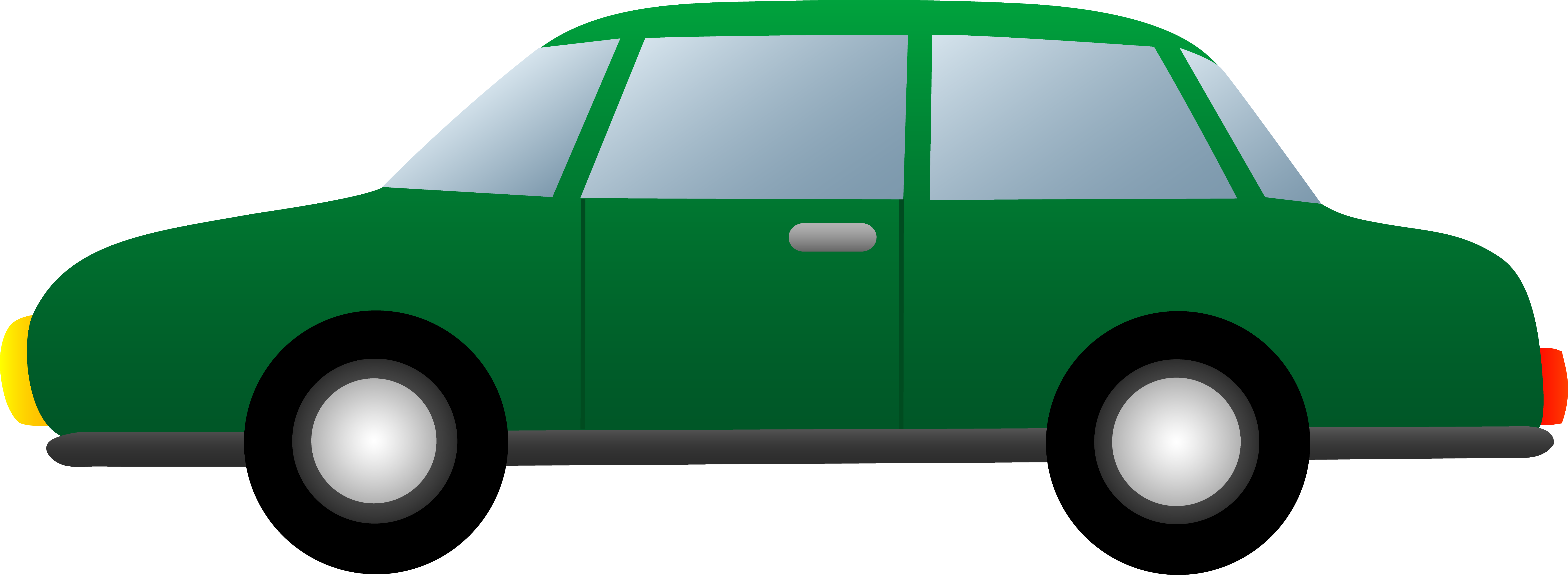 7122x2615 Simple Green Car