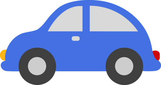 550x291 Blue Toy Car Clipart